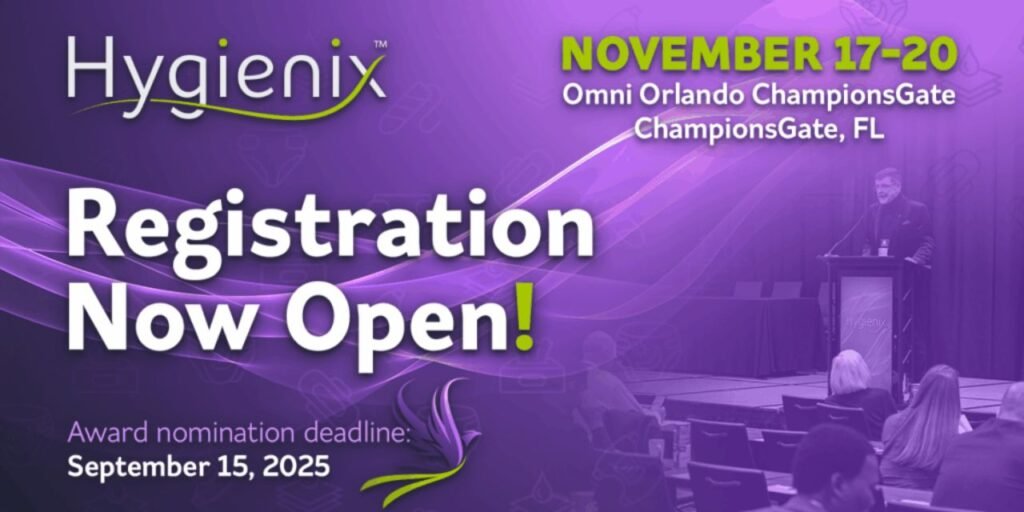 Hygienix™ 2025 Registration Opens for AHP Industry Event