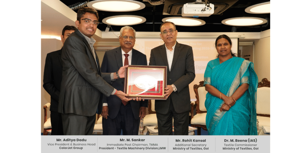ColorJet Wins TMMA Special Export Award 2024–25
