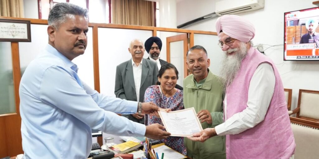 Padma Shri Rajinder Gupta Elected to Rajya Sabha from Punjab