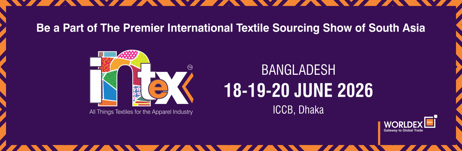INTEX Bangladesh 2026 |18-19-20 June 2026 | Bangladesh