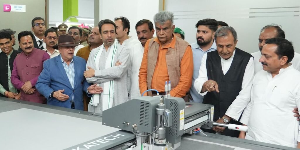 AI Apparel CoE Launched in Baghpat to Upskill Rural Youth