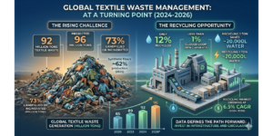 92M Tons Textile Waste: 2026 Stats & Recycling Insights