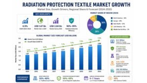 Radiation Protection Textile Market to Surpass USD 2.8 Billion by 2032 Amid Rising Demand in Healthcare and Industrial Safety