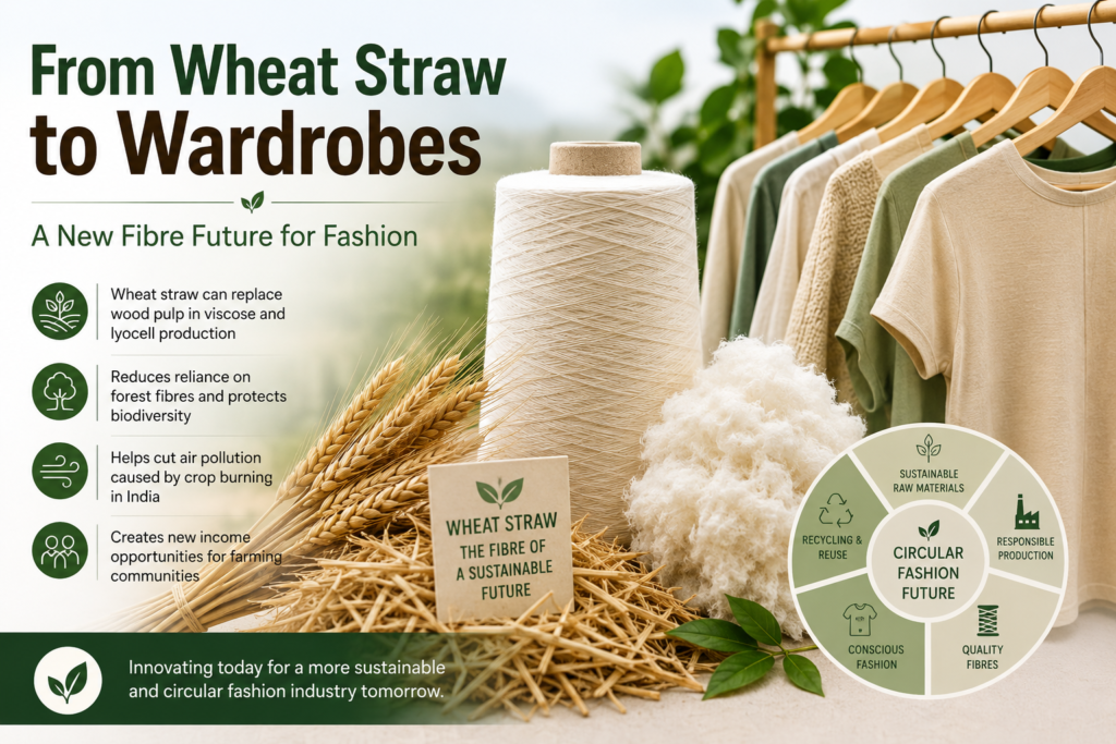 From Wheat Straw to Wardrobes: Fashion Industry Explores Sustainable Fibre Breakthrough