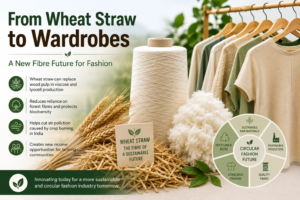 From Wheat Straw to Wardrobes: Fashion Industry Explores Sustainable Fibre Breakthrough