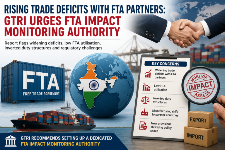 New-age FTAs shrinking India’s policy space, dictating domestic rules: GTRI