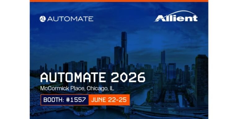 Allient to Showcase Advanced Motion Control and Automation Technologies at Automate 2026