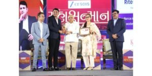 Kesaria Textile CEO Ritesh Modi Honoured with Excellence in Textile Industry Leader Award at Zee Mahasanman 2026