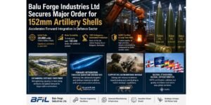 Balu Forge Wins Major 152mm Artillery Shell Contract for Indian Defence Sector