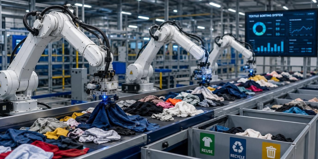 Robotic Textile Sorting Market Set to Reach USD 1.12 Billion by 2034 as AI-Powered Recycling Gains Momentum