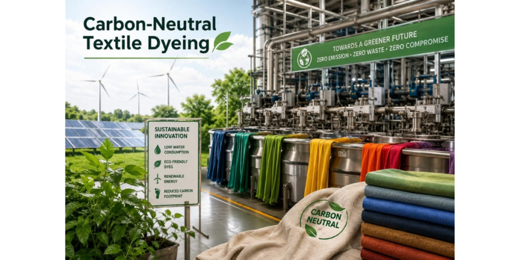 Carbon-neutral textile dyeing market projected to reach USD 5.10 billion by 2034
