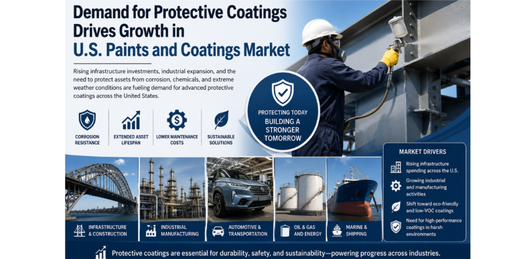 U.S. Protective Coatings Drive Growth in Paints & Coatings Market
