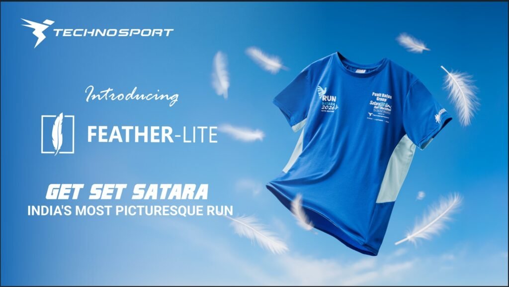 TechnoSport Launches FeatherLite™ Performance Fabric for India's Running Conditions at Satara Half Hill Marathon