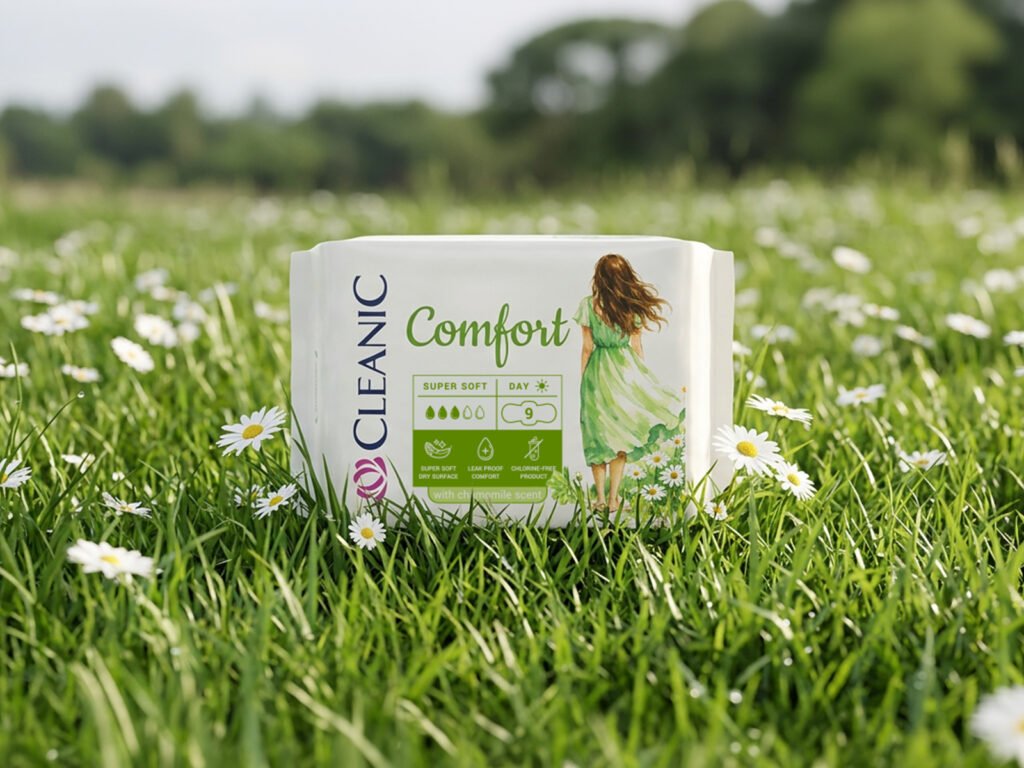 Cleanic Comfort Expands Sanitary Pad Range with New Chamomile-Scented Variant
