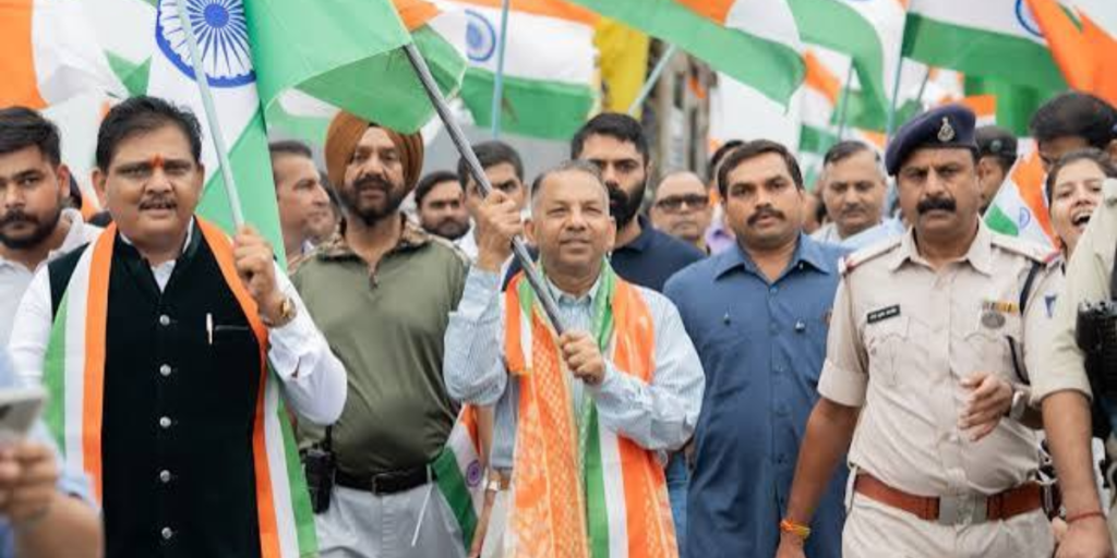 Trident Group Leads Tiranga Yatra Celebrations, Strengthening the Spirit of Patriotism
