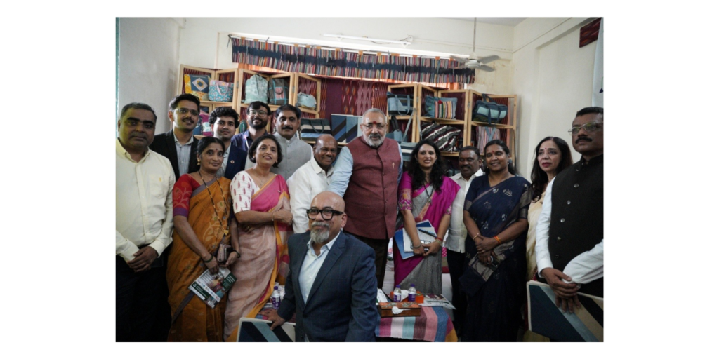 Union Minister Giriraj Singh Reviews Textile Recovery Facility in Navi Mumbai